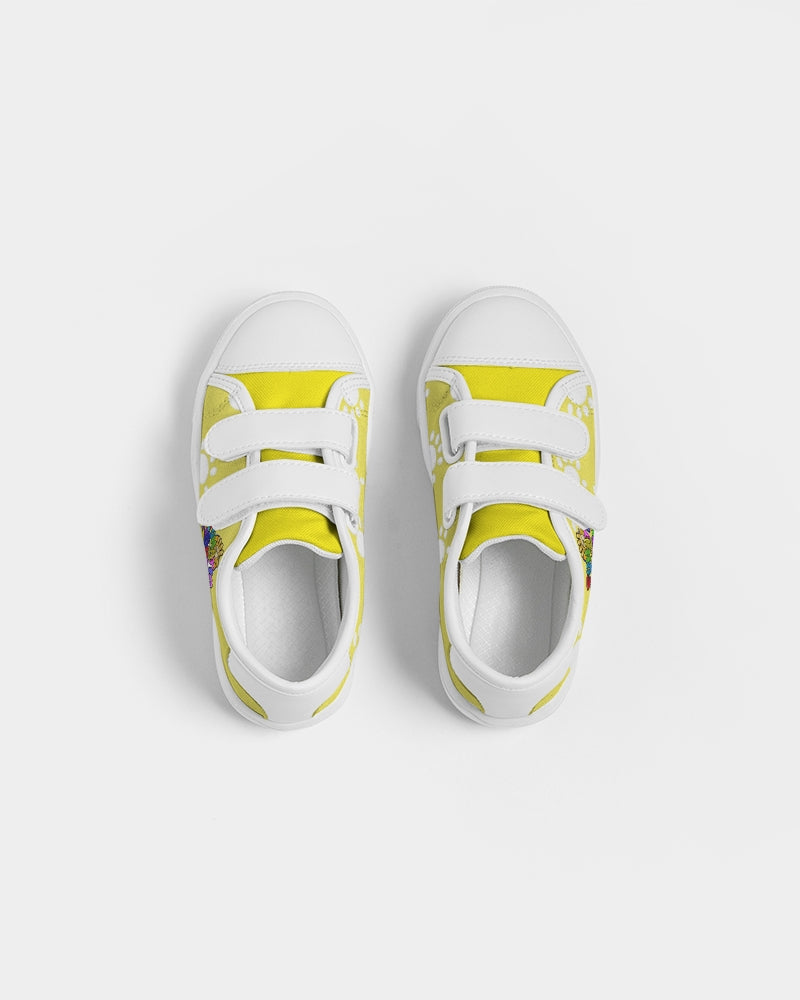Funatic The Super Bear Kids Yellow Velcro Sneaker