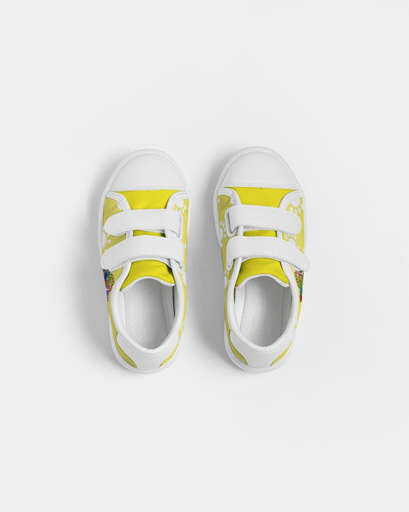 Funatic The Super Bear Kids Yellow Velcro Sneaker