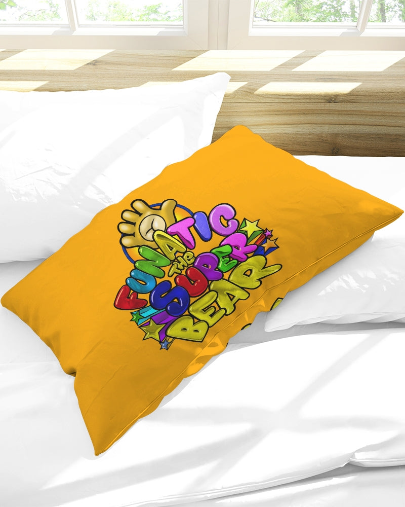 Funatic The Super Bear Orange Crush Queen Pillow Case