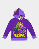 Funatic The Super Bear Purple Girls Hoodie-1