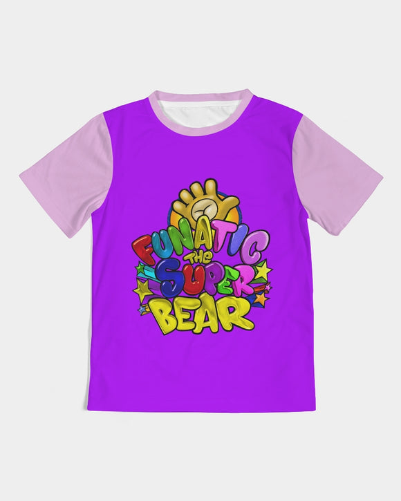 Funatic The Super Bear Fuscia Girls Tee