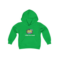I LIKE TO READ Boys Hoodie