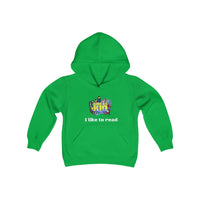 I LIKE TO READ Girls Hoodie