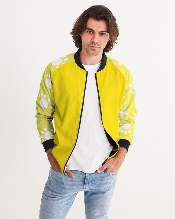 Funatic The Super Bear Sunshine Yellow Men's Bomber Jacket