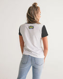 Funatic The Super Bear Logo Ladies V-Neck Tee-2