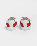 Funatic The Super Bear Red Kids Velcro Sneaker