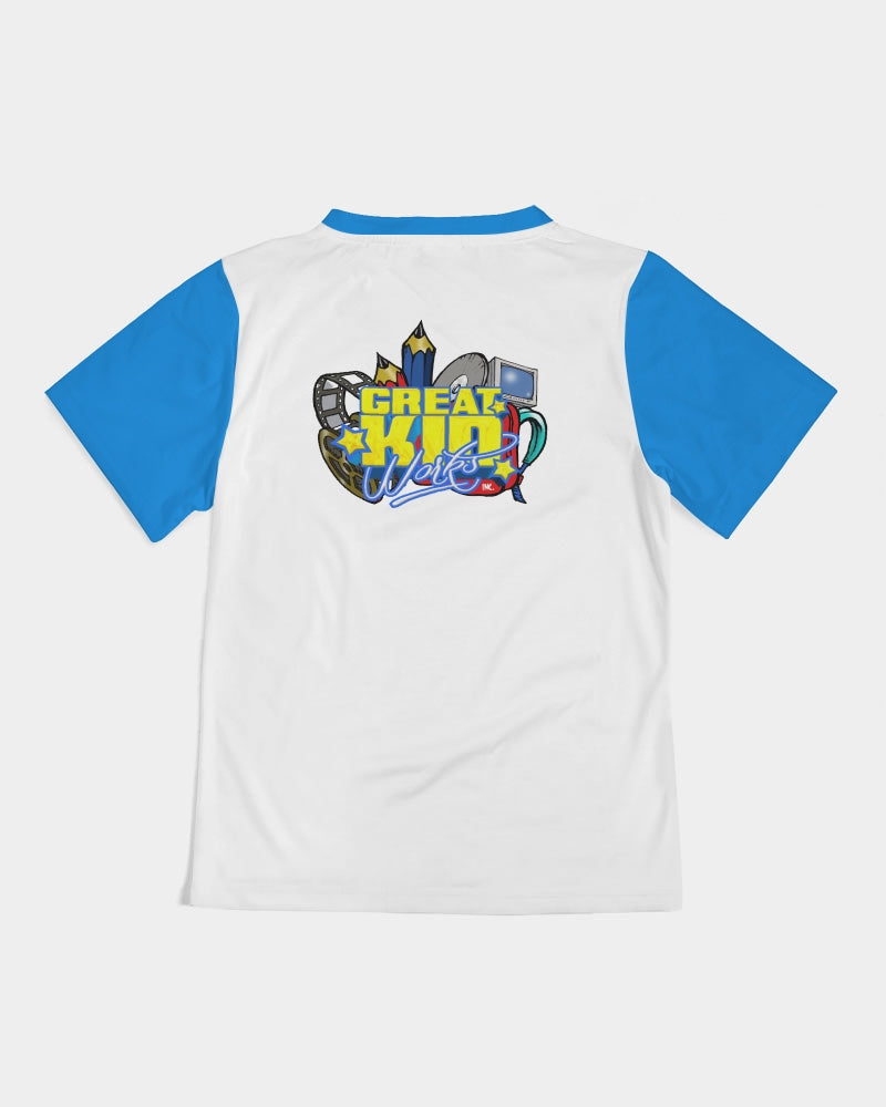 ABC Blue/White Boys Tee