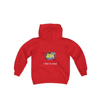 I LIKE TO READ Boys Hoodie