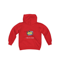 I LIKE TO READ Girls Hoodie
