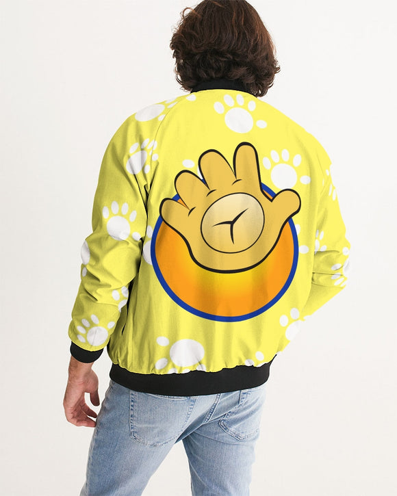Funatic The Super Bear Sunshine Yellow Men's Bomber Jacket