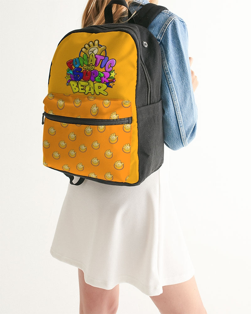 Funatic The Super Bear Orange Crush Small Canvas Back Pack