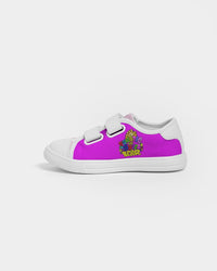 Funatic The Super Bear Hot Pink Kids Velcro Sneaker