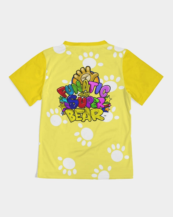 Funatic The Super Bear Sunshine Yellow Boys Tee