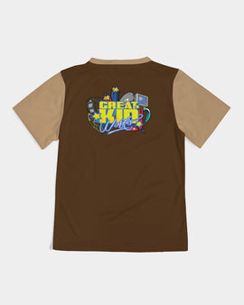 ABC Brown Girls Tee - 0
