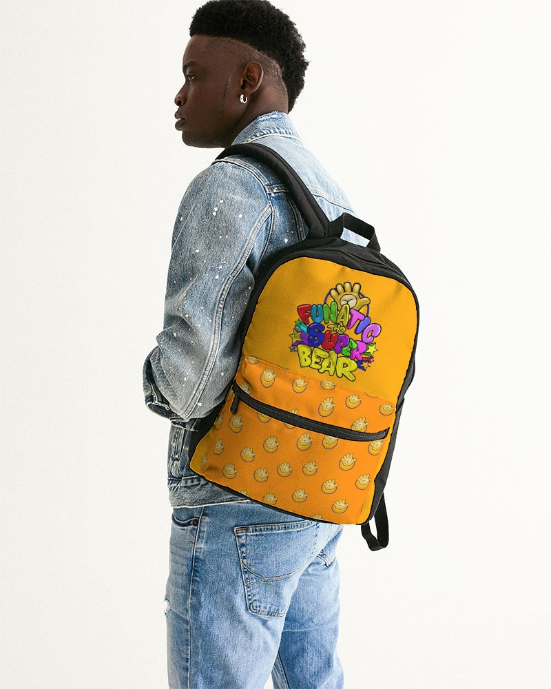 Funatic The Super Bear Orange Crush Small Canvas Back Pack