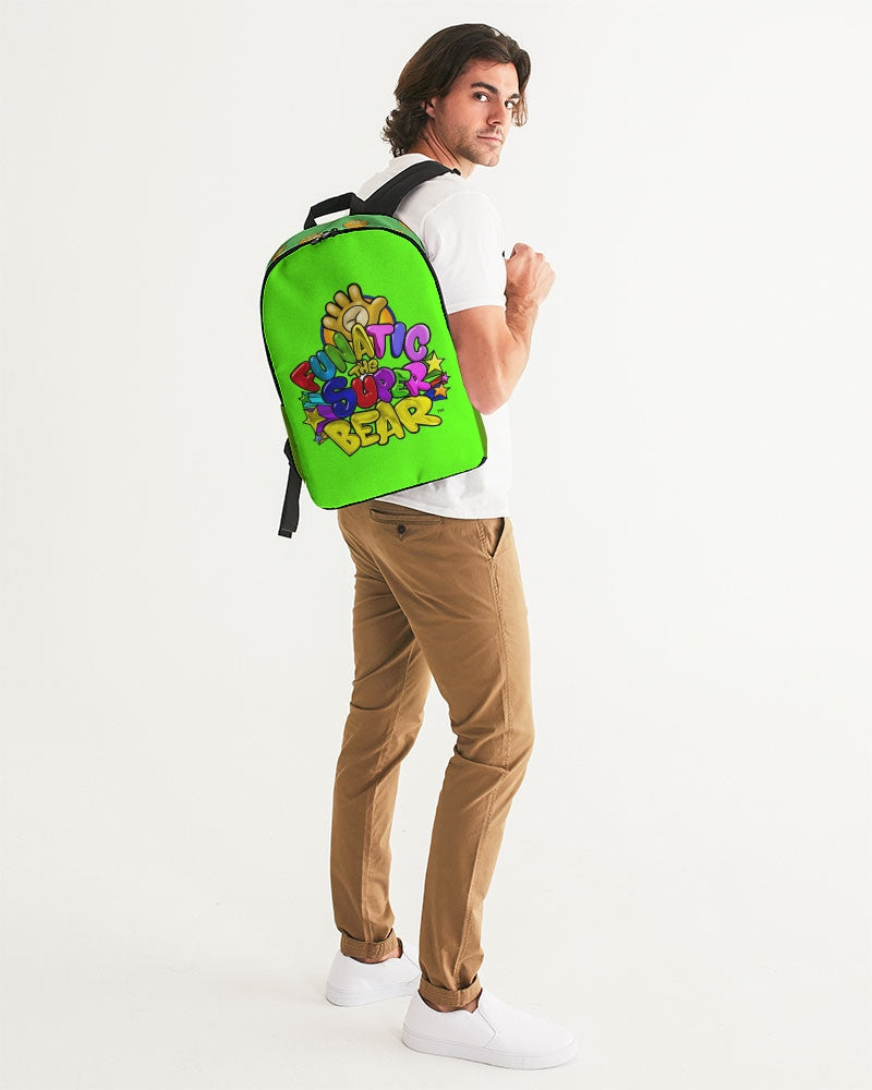 Funatic The Super Bear Large Chartreuse Back Pack