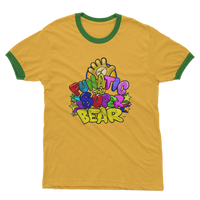 Funatic The Super Bear Men's Ringer T-Shirt
