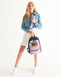 Funatic The Super Bear Small Pink Canvas Back Pack