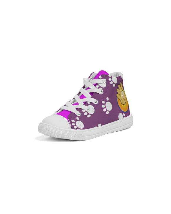 Funatic The Super Bear Kids Hightop Canvas Shoe