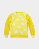 Funatic The Super Bear Sunshine Yellow Men's Classic French Terry Crewneck Pullover-1
