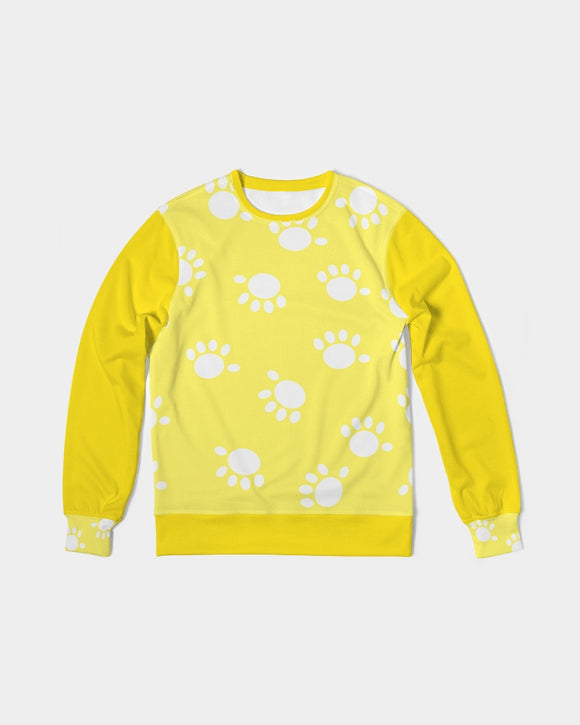 Funatic The Super Bear Sunshine Yellow Men's Classic French Terry Crewneck Pullover