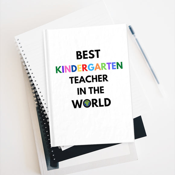Best Kindergarten Teacher in the World Journal