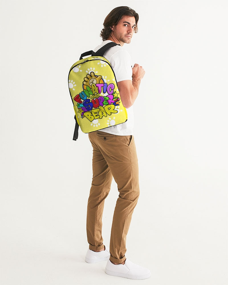 Funatic The Super Bear Paws Large Yellow Back Pack