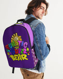 Funatic The Super Bear Large Purple Back Pack-2