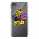 Funatic The Super Bear Back Transparent Apple and Samsung Hard Phone Case-6