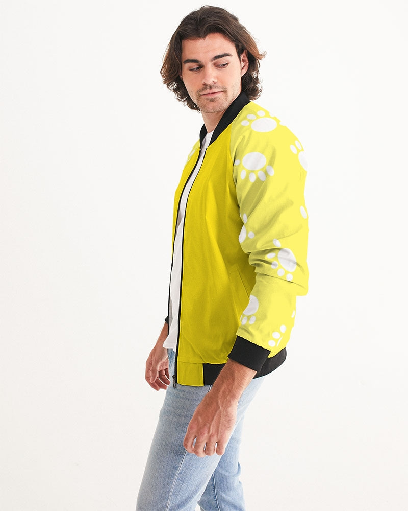 Funatic The Super Bear Sunshine Yellow Men's Bomber Jacket