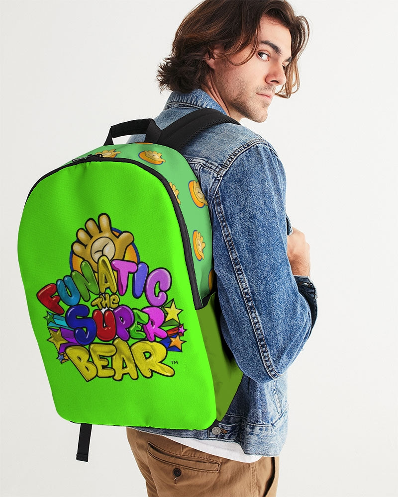 Funatic The Super Bear Large Chartreuse Back Pack