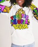 Funatic The Super Bear Ladies Hoodie-5