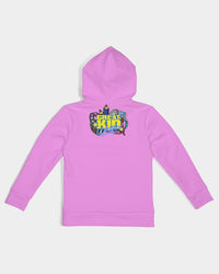 GKW ALPHABET PINK GIRLS HOODIE