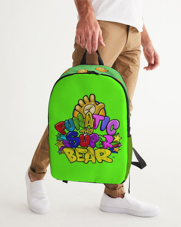 Funatic The Super Bear Large Chartreuse Back Pack