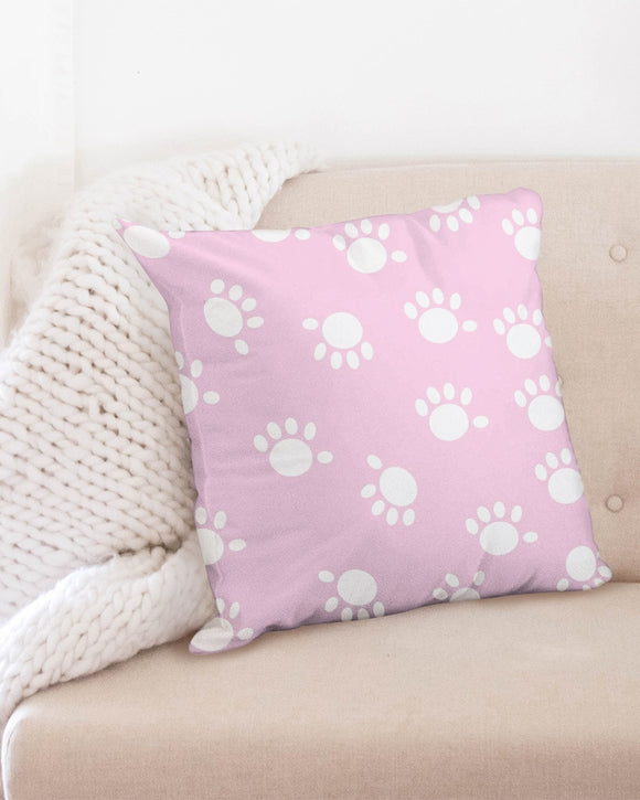 Funatic The Super Bear Pink Small Square Pillow Case