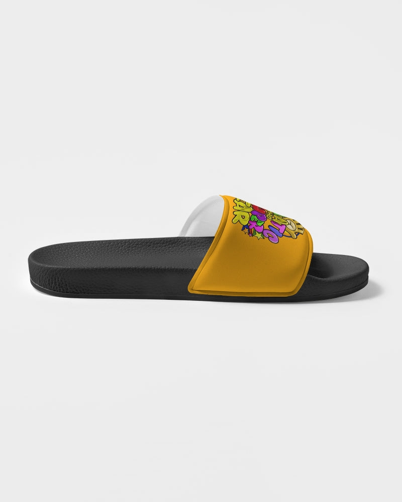 Funatic The Super Bear Orange Crush Ladies Slide Sandal