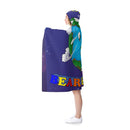 WORLD OF BEARFRIENDUS Large Hooded Blanket-2