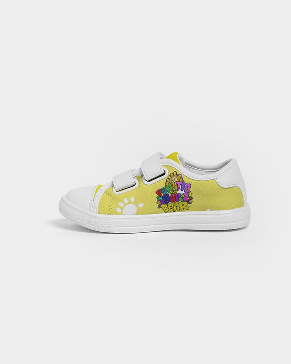 Funatic The Super Bear Kids Yellow Velcro Sneaker