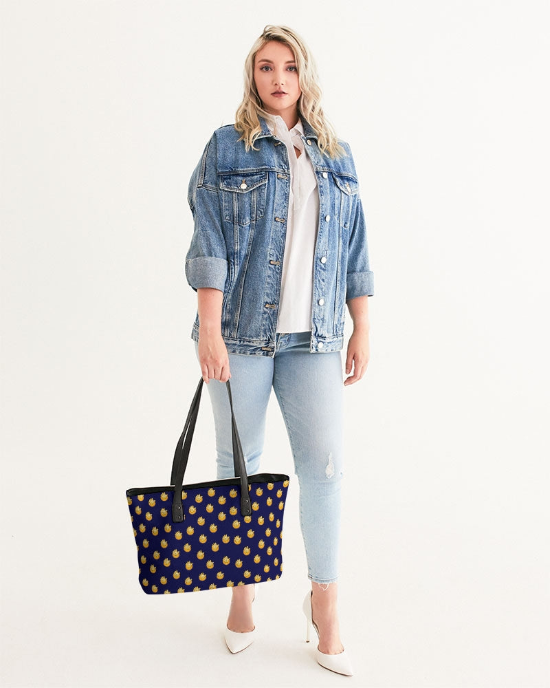 Funatic The Super Bear Navy Blue Stylish Tote