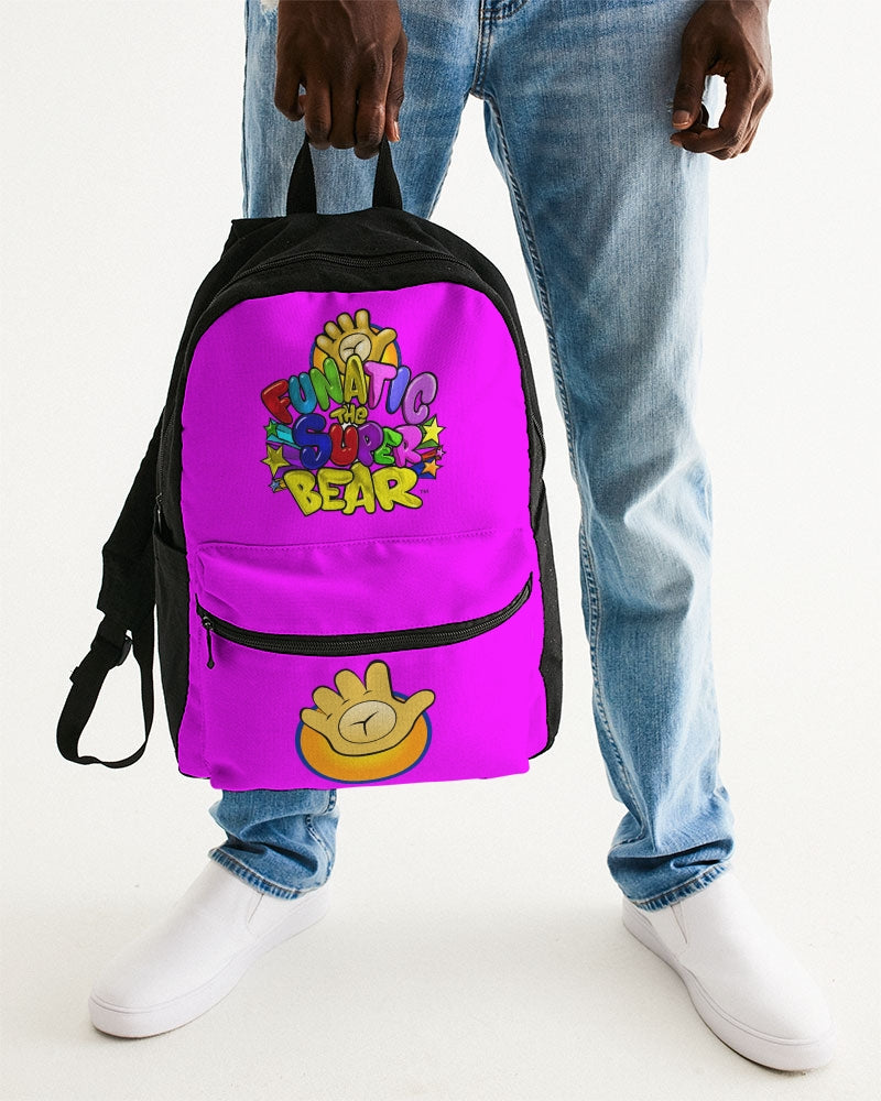 Funatic The Super Bear Hot Pink Small Canvas Back Pack