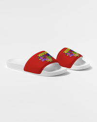Funatic The Super Bear Ladies Red Slide Sandal