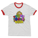 Funatic The Super Bear Men's Ringer T-Shirt-3