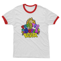 Funatic The Super Bear Men's Ringer T-Shirt