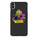 Funatic The Super Bear Black Hard Apple and Samsung Phone Case-4