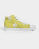 Funatic The Super Bear Sunshine Yellow Ladies Hightop Canvas Shoe