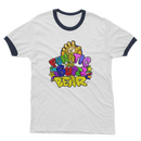 Funatic The Super Bear Men's Ringer T-Shirt-8