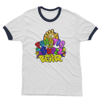 Funatic The Super Bear Men's Ringer T-Shirt