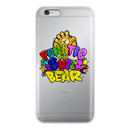 Funatic The Super Bear Back Transparent Apple and Samsung Hard Phone Case-4