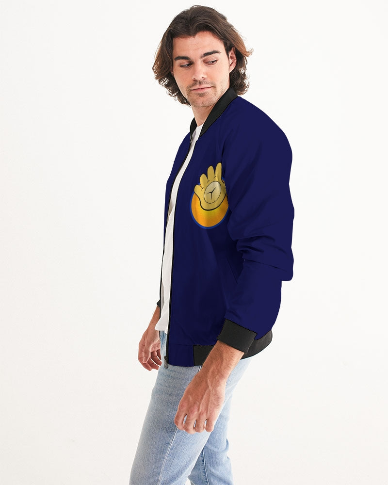 Funatic The Super Bear Navy Blue Men's Bomber Jacket