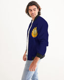Funatic The Super Bear Navy Blue Men's Bomber Jacket-3